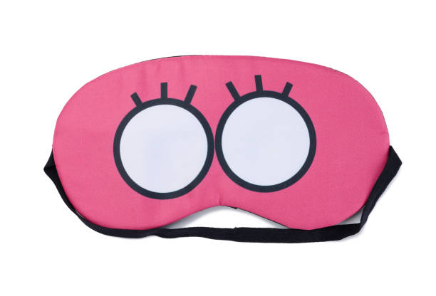 istock pink textile sleep mask on a white isolated background 1397786639