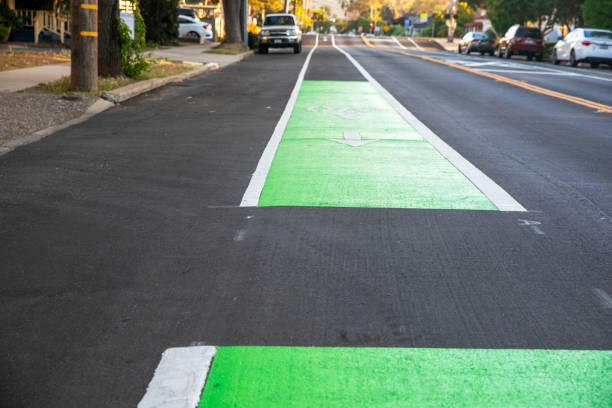 istock Bike Lane 1397789304