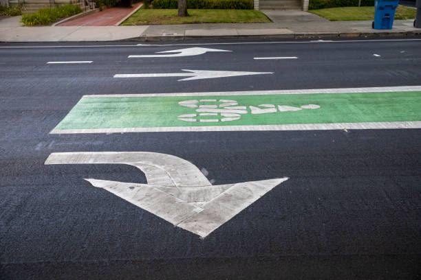istock Bike Lane 1397789398