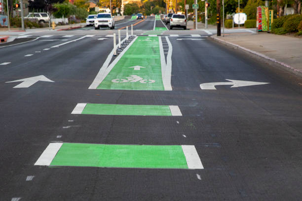 istock Bike Lane 1397789400