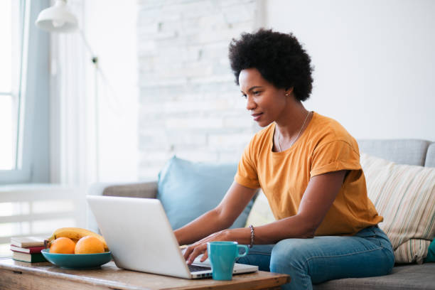 istock Female freelancer working from home 1397790064