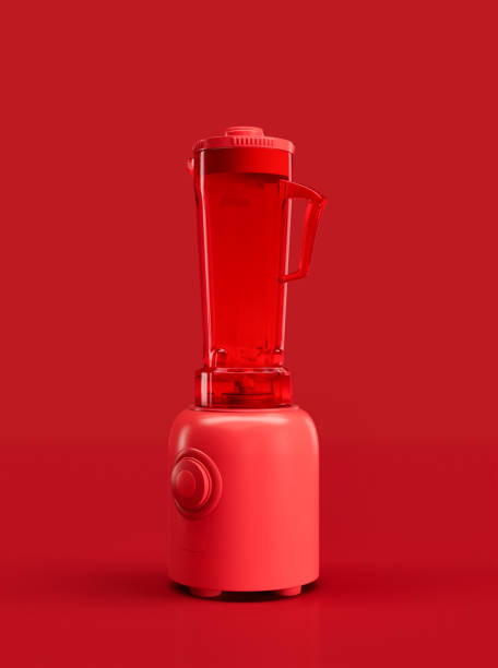 istock Monochrome Retro shaker, vintage kitchen appliance side view, 3d rendering 1397794722
