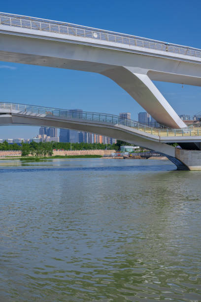 istock Wuchazi bridge in Chengdu on a sunny day 1397835628