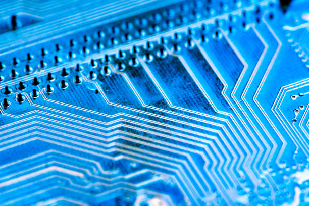 istock Abstract,close up of Mainboard Electronic background.(logic board,cpu motherboard,circuit,system board,mobo) 1397841841