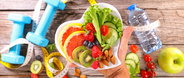 istock active sport fruit on plate- healthy eating concept 1397854841