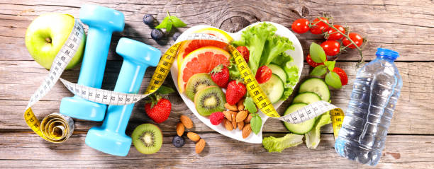 istock healthy eating and sport accessory concept 1397854842