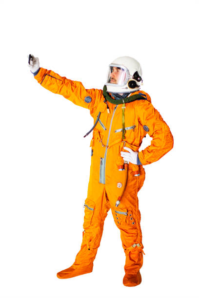 istock Young Man In Space Suit Making Selfie 1397855960