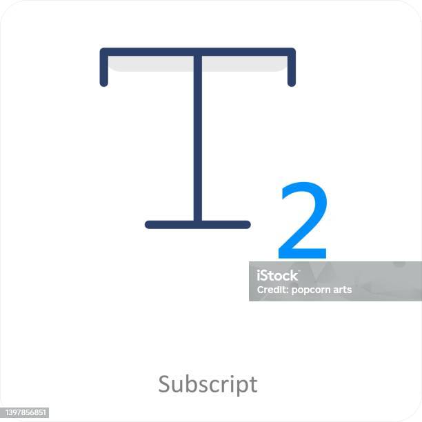Subscript Stock Illustration - Download Image Now - Concepts, Concepts ...