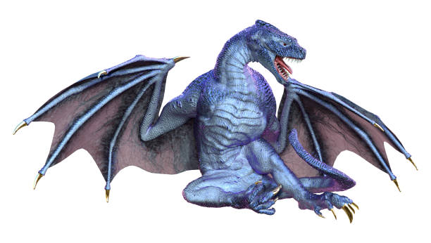 istock 3D Rendering Fairy Tale Dragon on White 1397859044