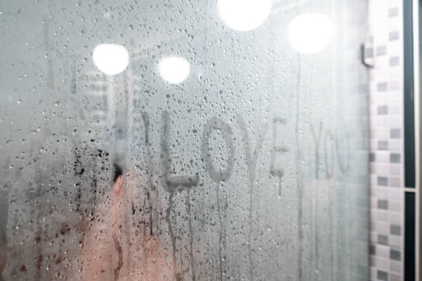 istock text I love you on shower glass 1397868431