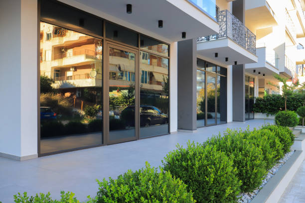 istock Modern hotel in a resort in Saranda 1397869264
