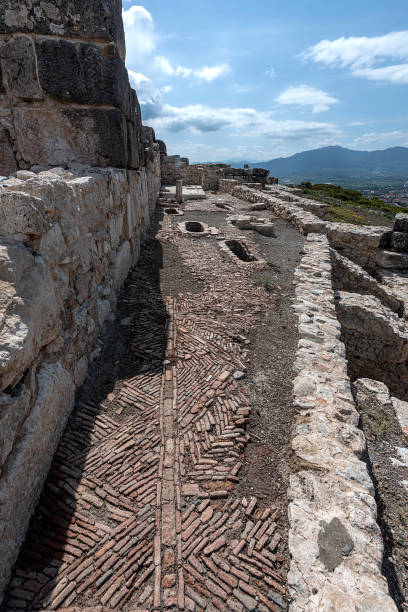 The ancient city of Kibyra, located in Denizli Golhisar district, has survived to the present day with its architecture. Kibyra; It is the center of the Kabalis and later named Kibyratis region. Surrounded by Phrygia in the north, Caria and Lycia in the west, and Pisidia in the east, this region has been a junction connecting the ports in the south to the inner regions since ancient times. historic heritage square phoenix stock pictures, royalty-free photos & images