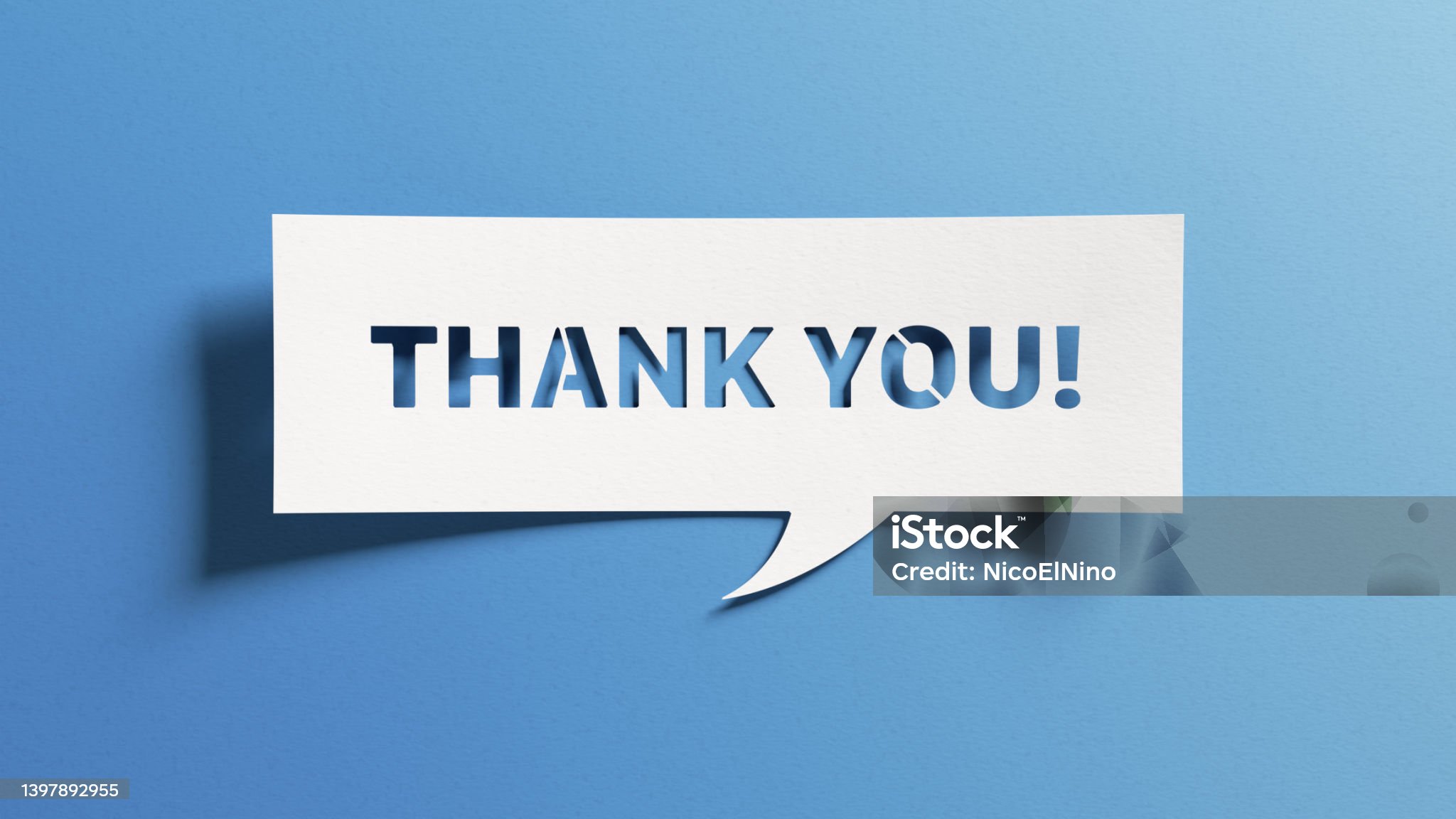 image saying thank you!