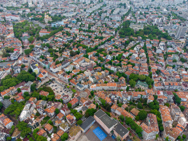 istock Aerial panoramic view of Varna, Bulgaria 1397898995