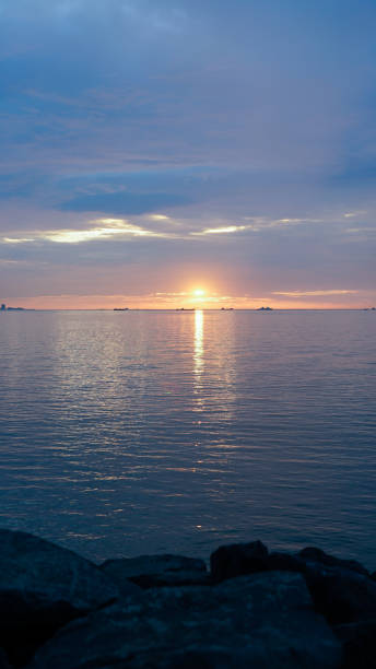 istock sunset in the sea 1397902683