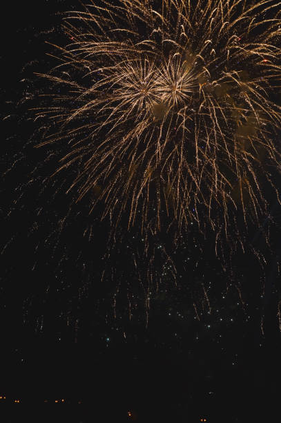 istock bright festive fireworks, happy New Year, birthday, independence day, wedding. 1397912721