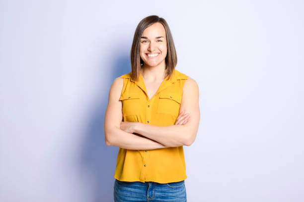 istock A Beautiful young woman portrait on studio 1397916231