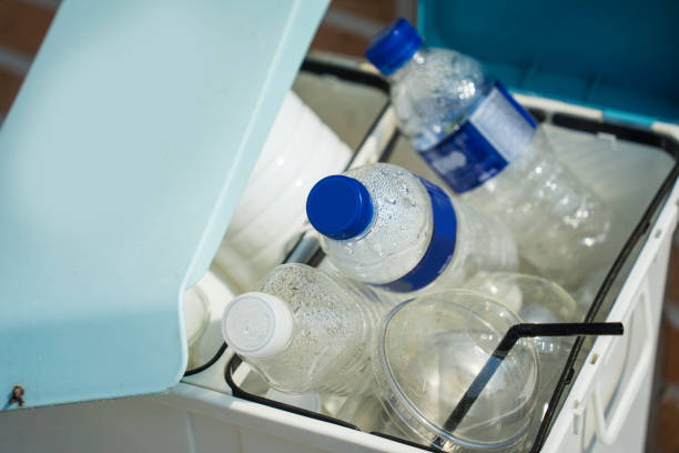 istock There is plastic in the trash can. 1397934960