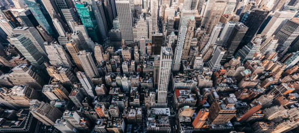 istock Aerial View of Manhattan 1397936571