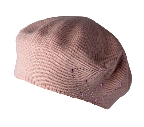 istock female  beret isolated on white background. autumn accessory 1397937246
