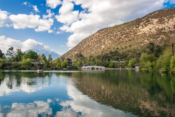 istock Heillongtan (Black Dragon Pool) at Lijiang 1397937623