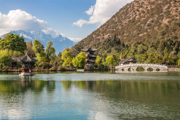 istock Heillongtan (Black Dragon Pool) at Lijiang 1397938215