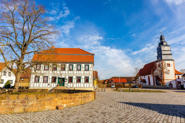 istock Spring walk at Breitungen Lake in glorious sunshine 1397943535