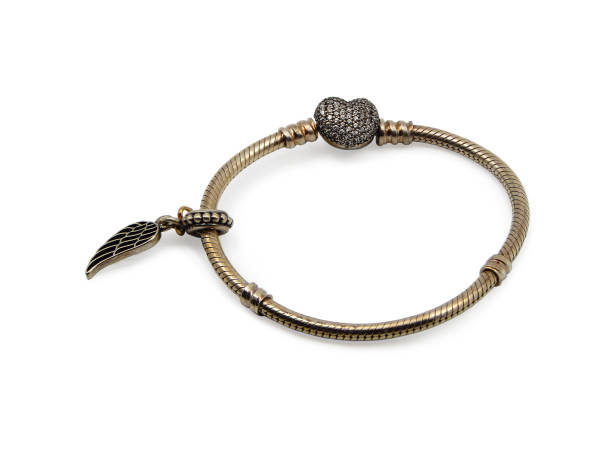 istock Silver women's bracelet. 1397946024