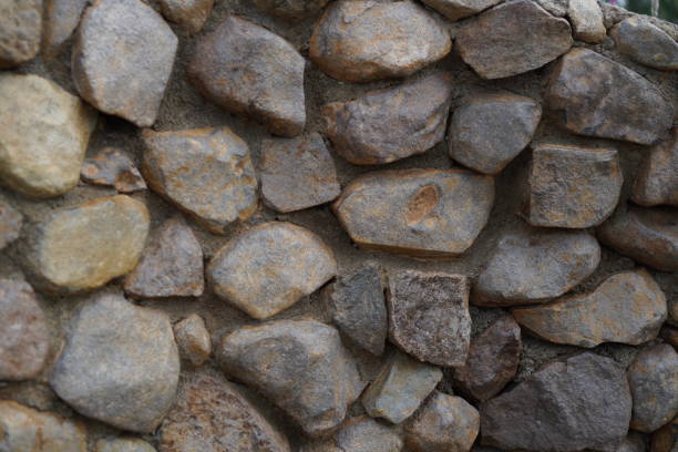 Stone wall texture stock photo