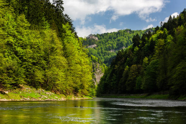 istock Pieniny Mountains Landscape in Poland at Spring 1397950786