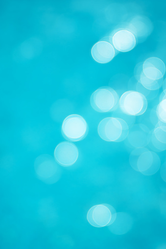 Blue bokeh abstract glare light backgrounds