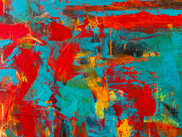 istock Abstract Modern Painting Textured Background 1397959110