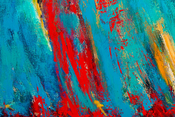 istock Abstract Modern Painting Textured Background 1397959175