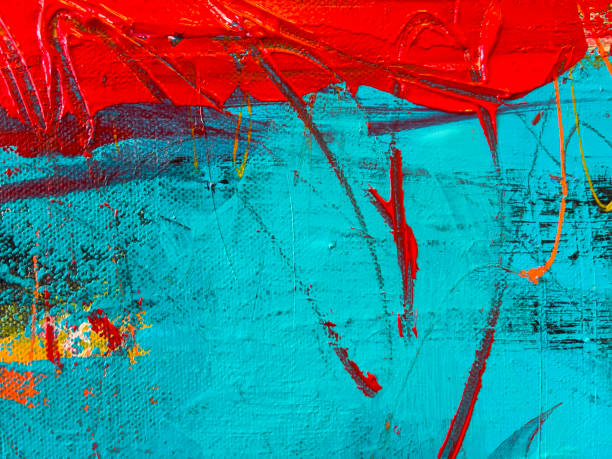 istock Abstract Modern Painting Textured Background 1397959235