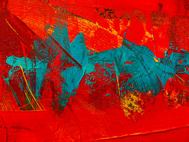 istock Abstract Modern Painting Textured Background 1397959333