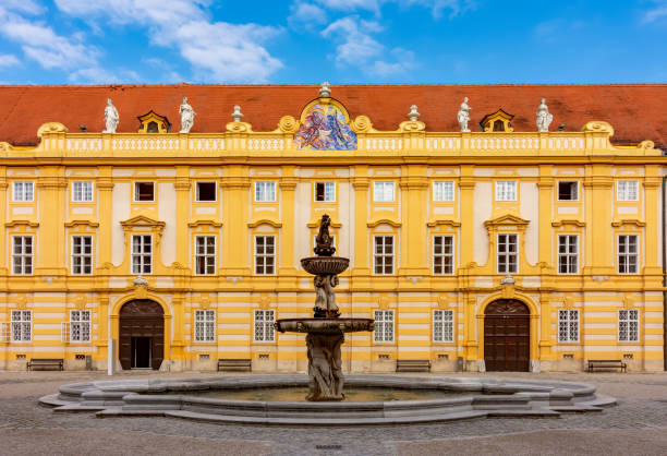 istock Famous Melk abbey in Wachau valley, Austria 1397967017