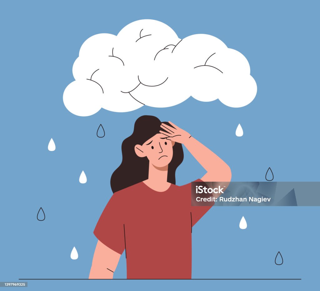 Said Image Sad Expression Concept Stock Illustration - Download Image Now ...