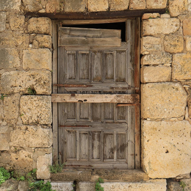 istock Weathered Wooden Door 1397970320