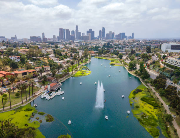 istock Los Angeles skyline 1397972069