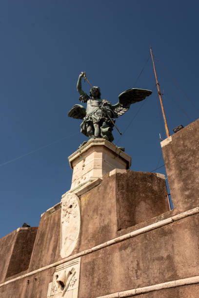 istock artistic monument in stone and bronze representing a statue 1397976255