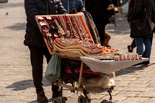 istock display of objects for sale by street vendors 1397977447