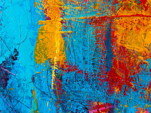 istock Abstract Modern Painting Textured Background 1397977536