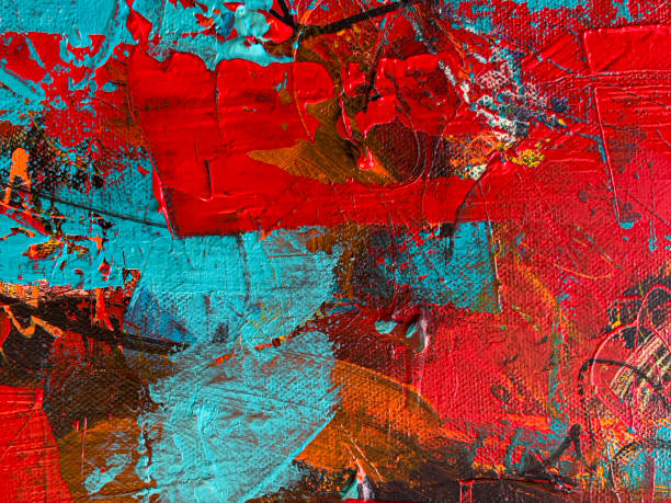istock Abstract Modern Painting Textured Background 1397977551