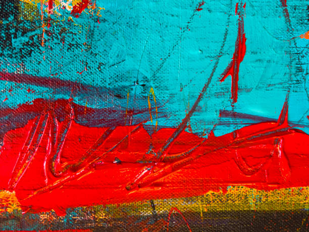 istock Abstract Modern Painting Textured Background 1397977685