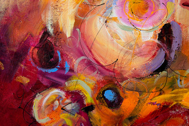 istock Abstract Modern Painting Textured Background 1397980280