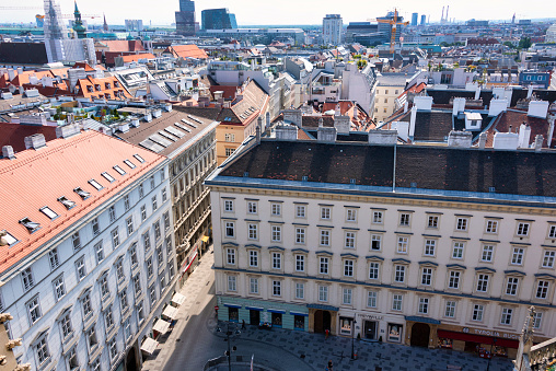 view of vienna from above