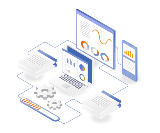 Process Illustration Computer 2,800+ Laptop Computer Lab Stock Illustrations, Royalty-Free Vector ...
