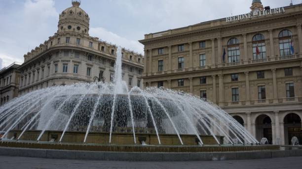 istock Piazza De Ferrari in Genoa, Italy 1397995933