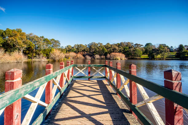 istock Lake Daylesford in winter 1398034389