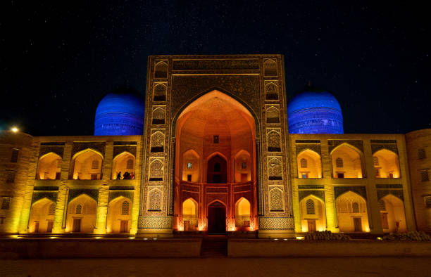 istock view of ancient samarkand at night 1398038402